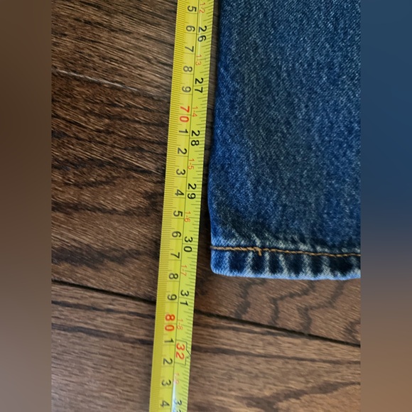Levi’s 501 Original 90’s Mid-rise Straight Leg Denim Jeans. Size 24 - Picture 14 of 14